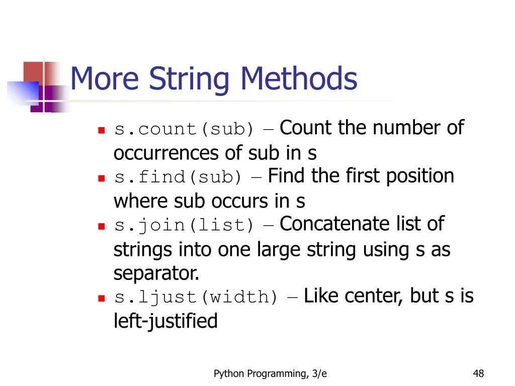 more string methods 1