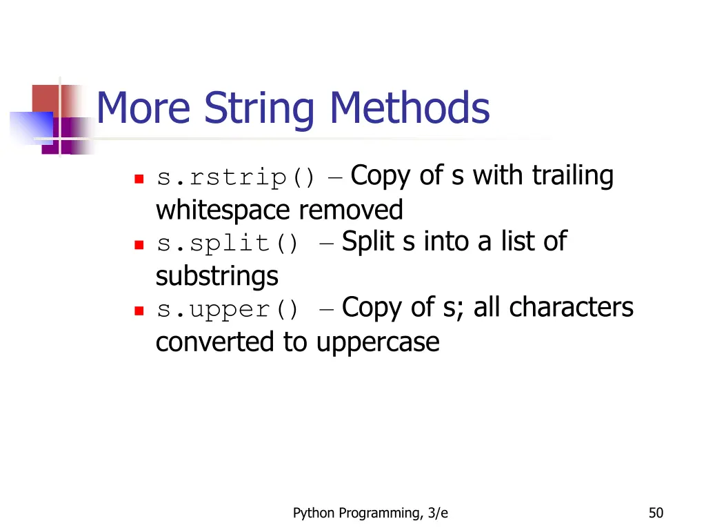 more string methods 3