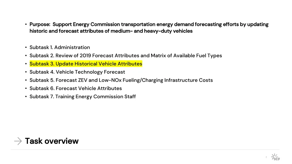 purpose support energy commission transportation