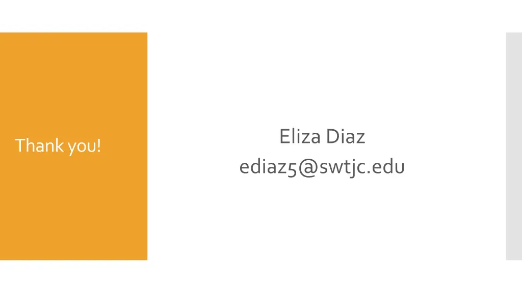 eliza diaz ediaz5@swtjc edu