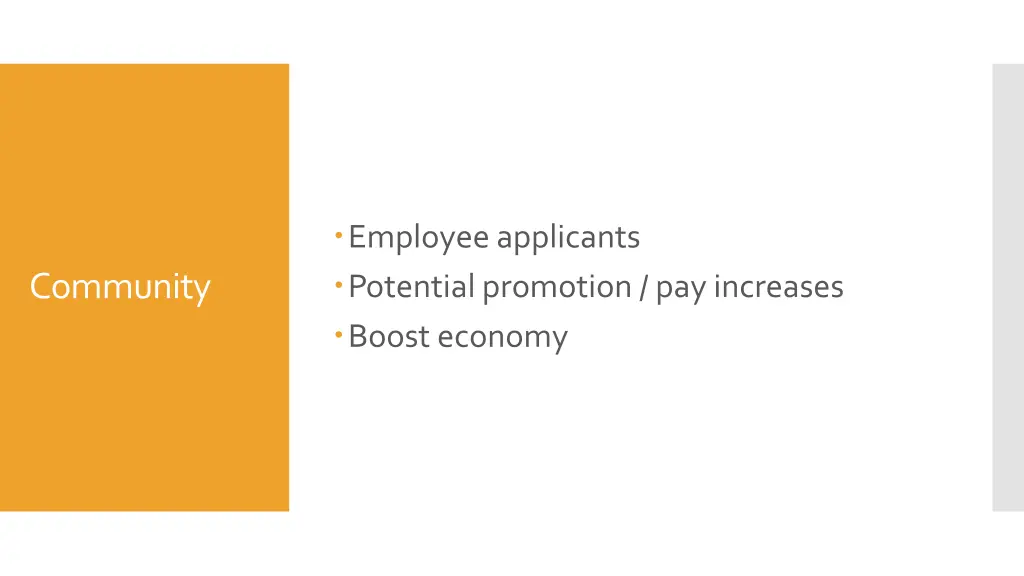 employee applicants potential promotion