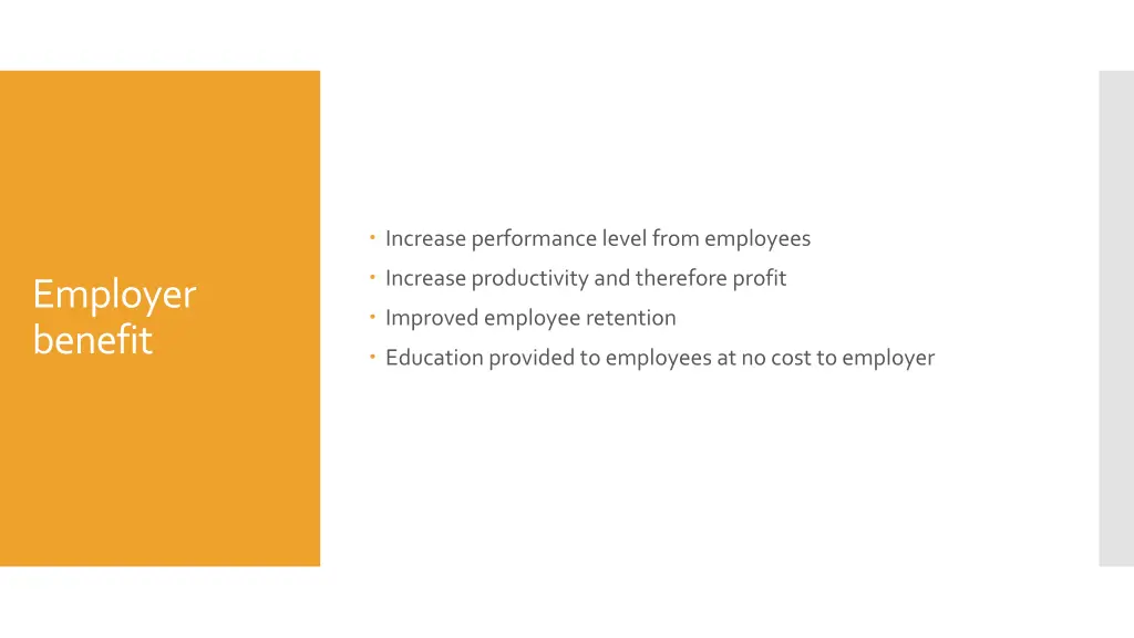 increase performance level from employees