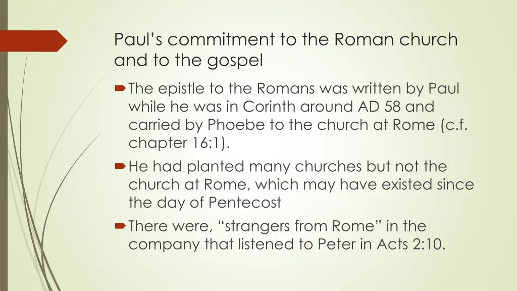 paul s commitment to the roman church 4