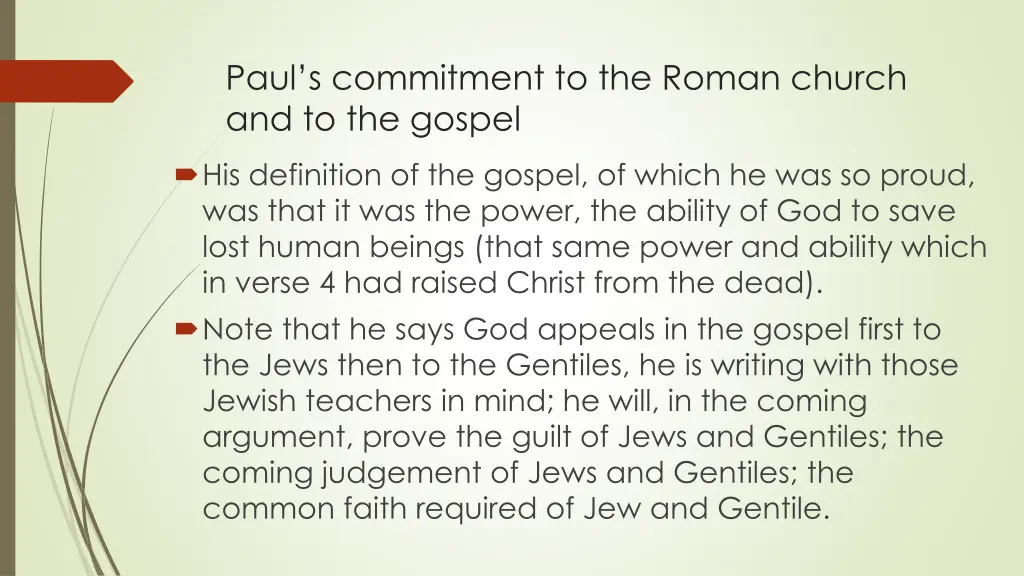 paul s commitment to the roman church 6