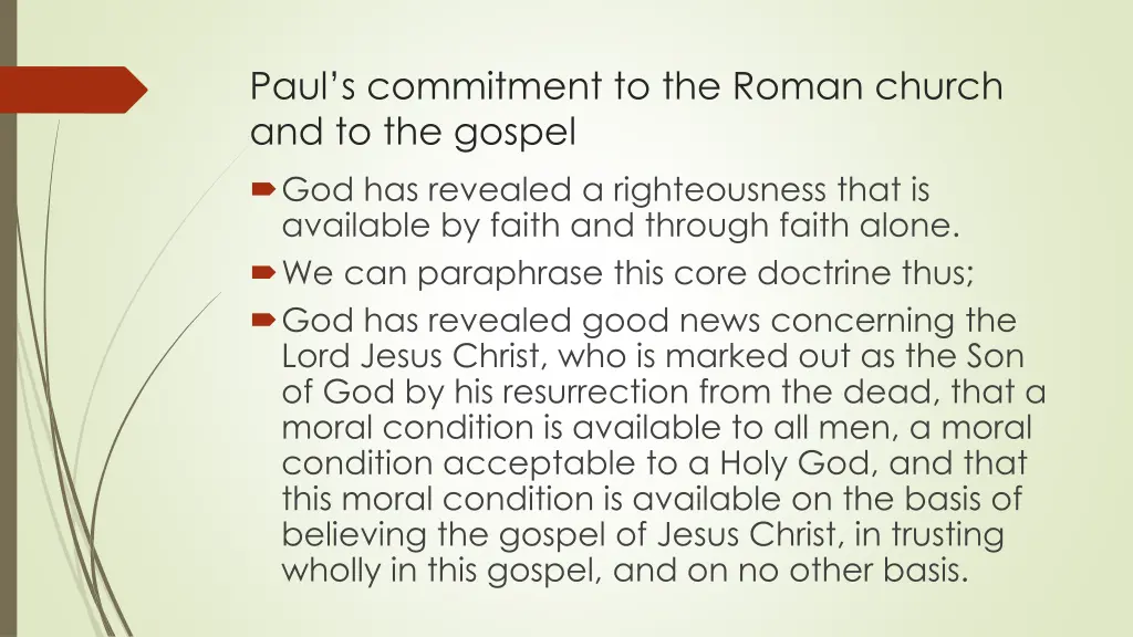 paul s commitment to the roman church 7