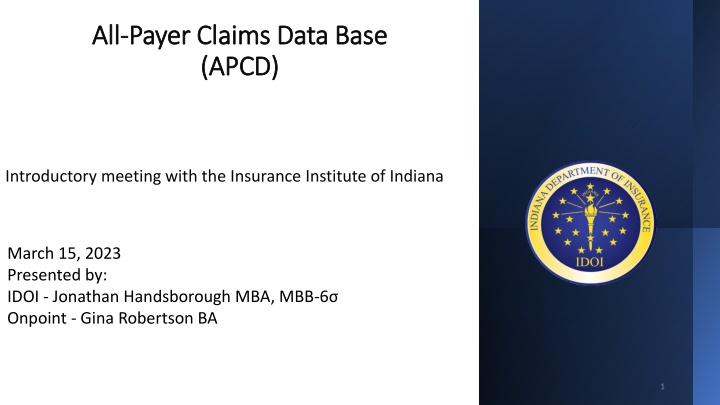 all all payer claims data base payer claims data