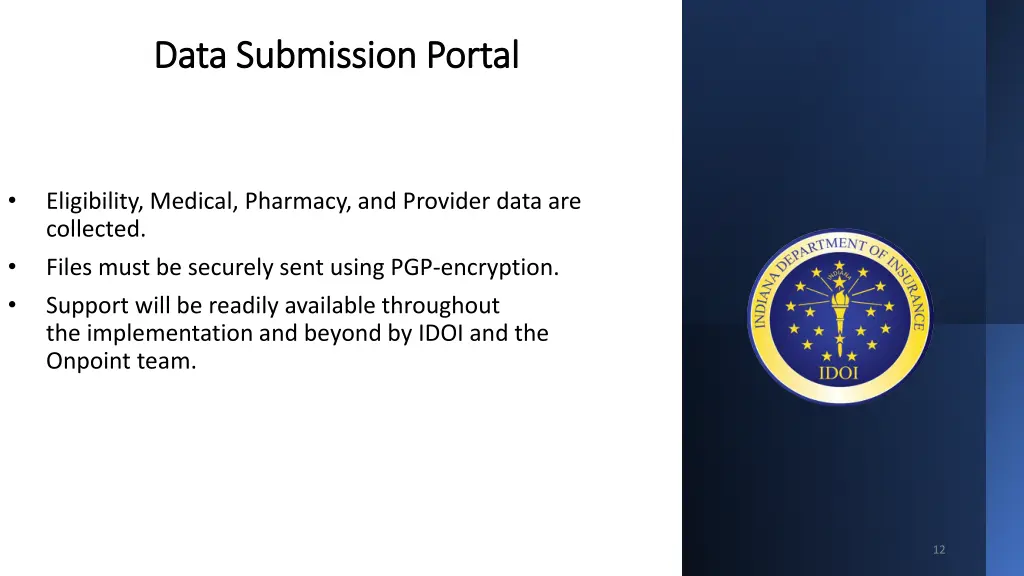 data data submission submission portal