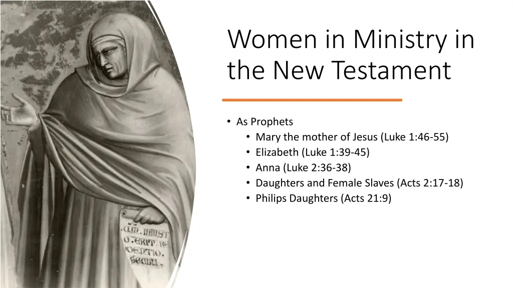 women in ministry in the new testament