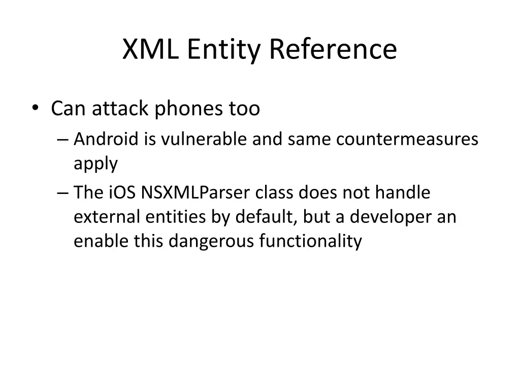 xml entity reference 3