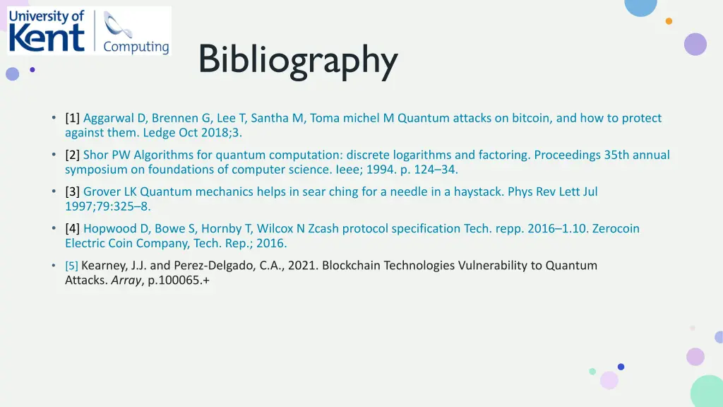 bibliography