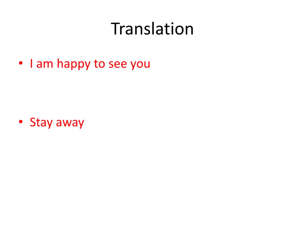 translation