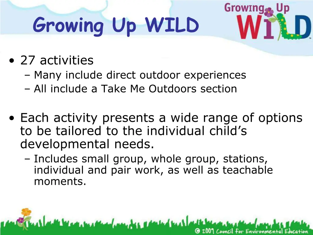 growing up wild