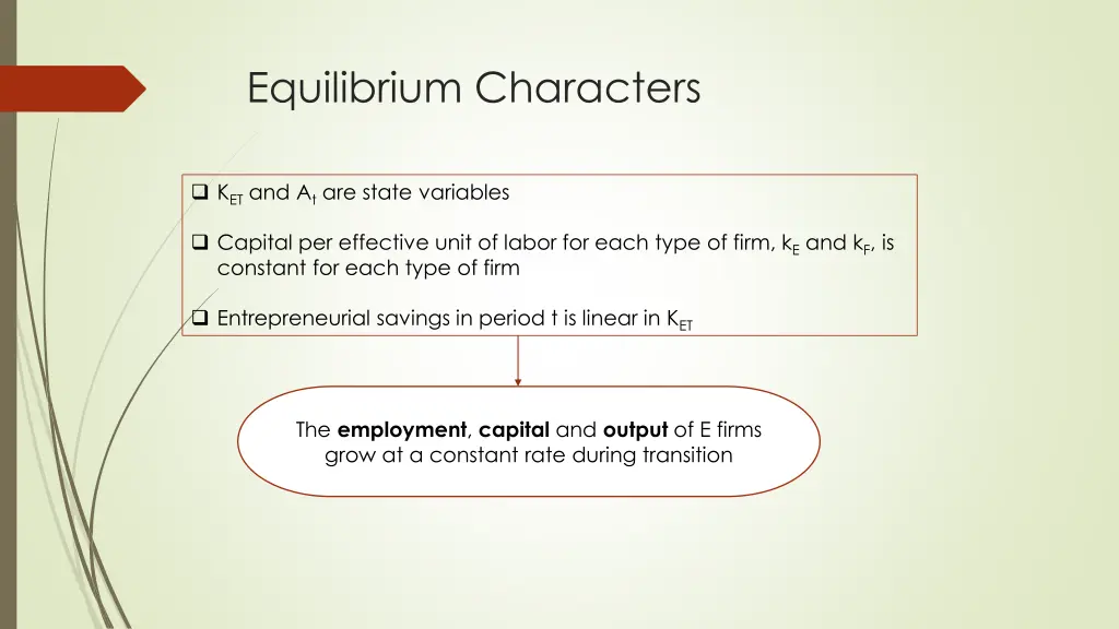 equilibrium characters 2