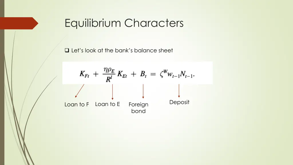 equilibrium characters 5