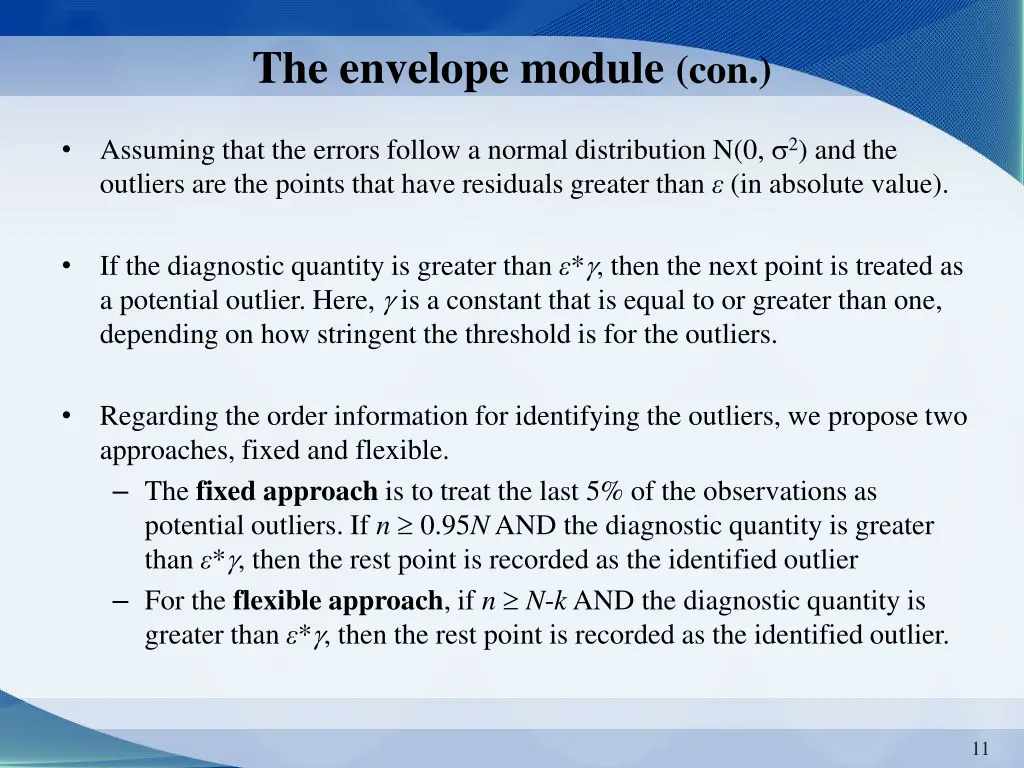 the envelope module con 2