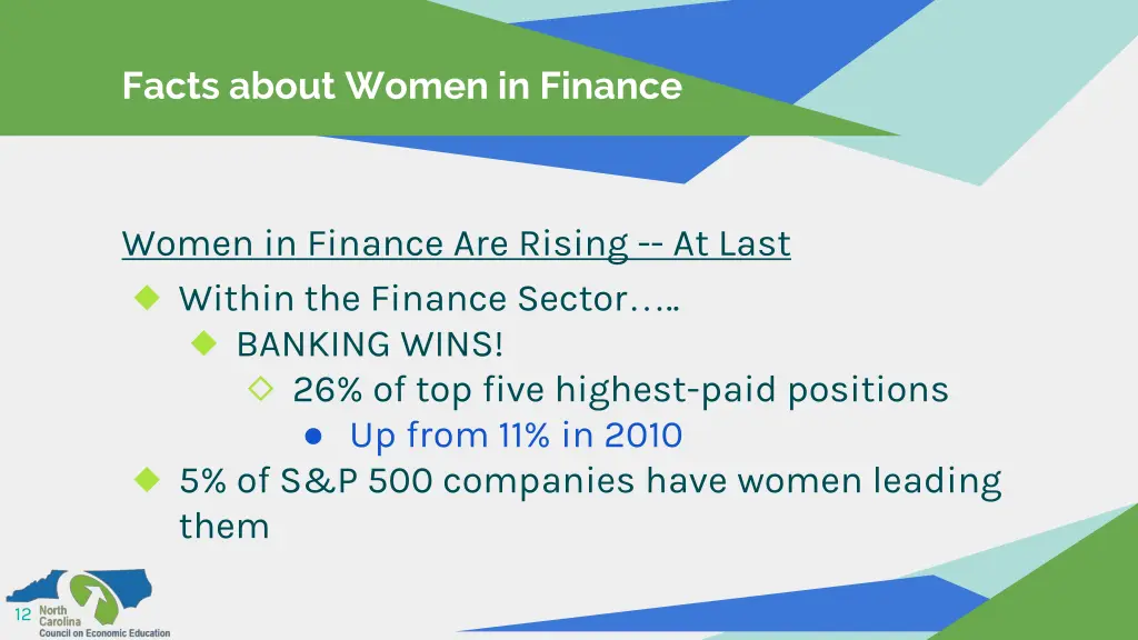 facts about women in finance 3