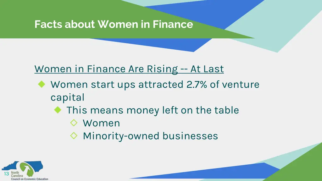 facts about women in finance 4