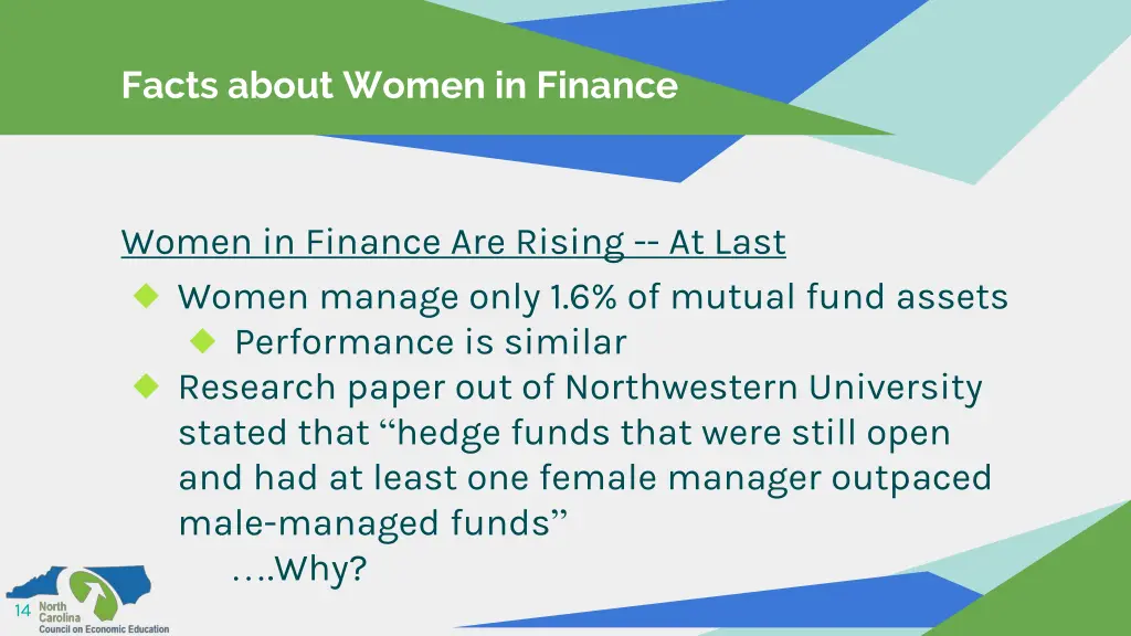 facts about women in finance 5