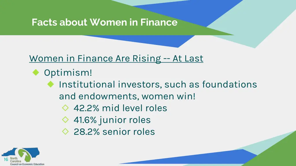 facts about women in finance 7