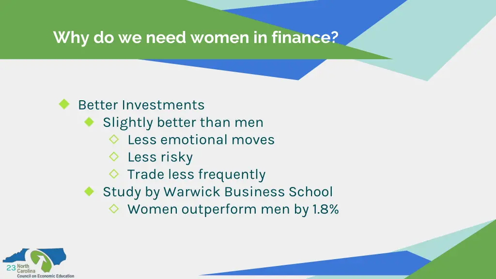 why do we need women in finance 4