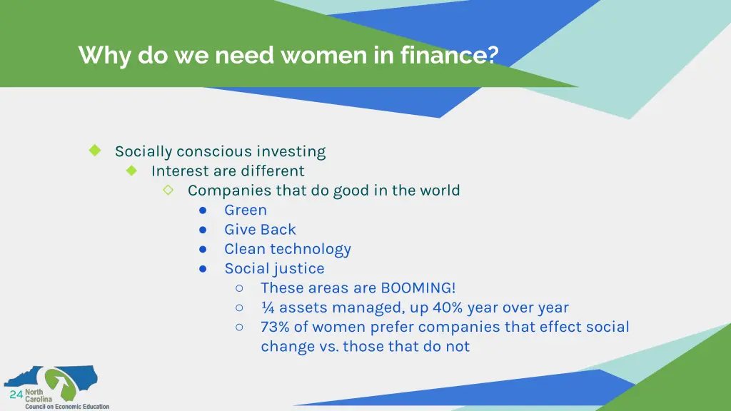 why do we need women in finance 5