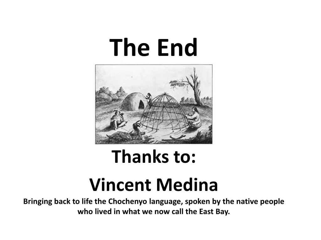 the end