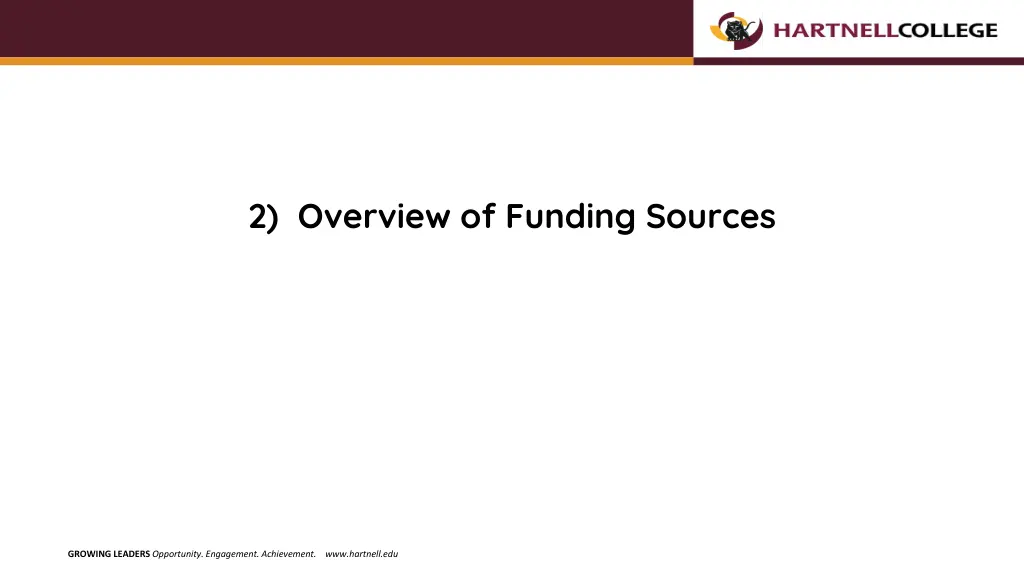 2 overview of funding sources