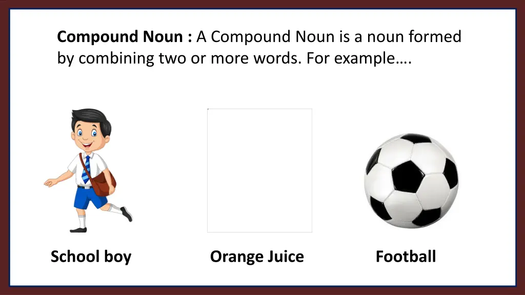 compound noun a compound noun is a noun formed