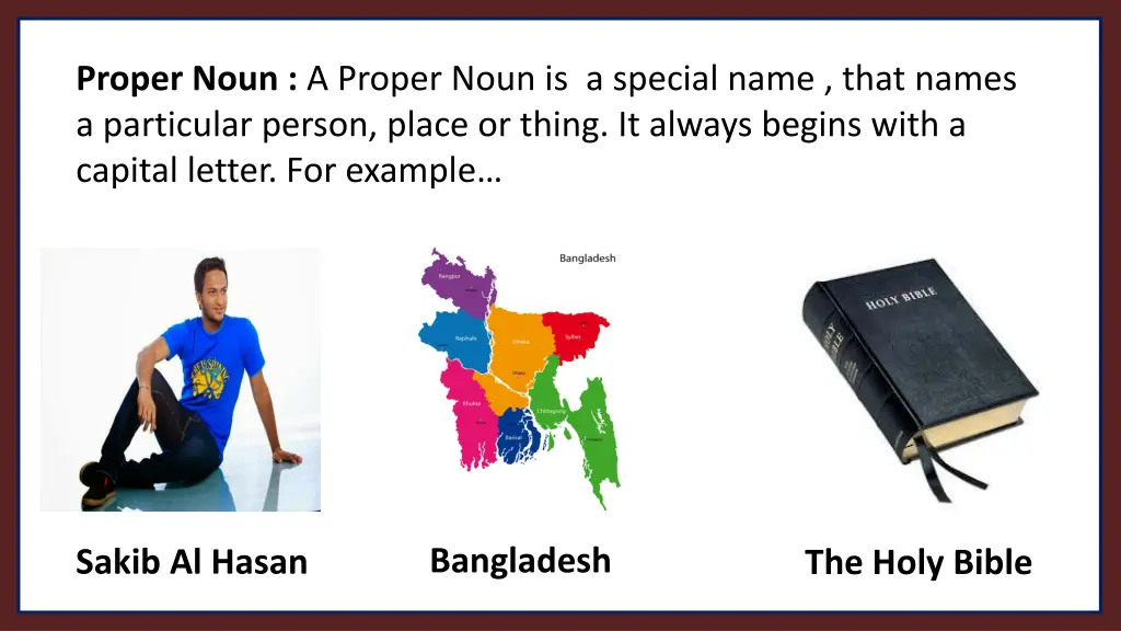 proper noun a proper noun is a special name that