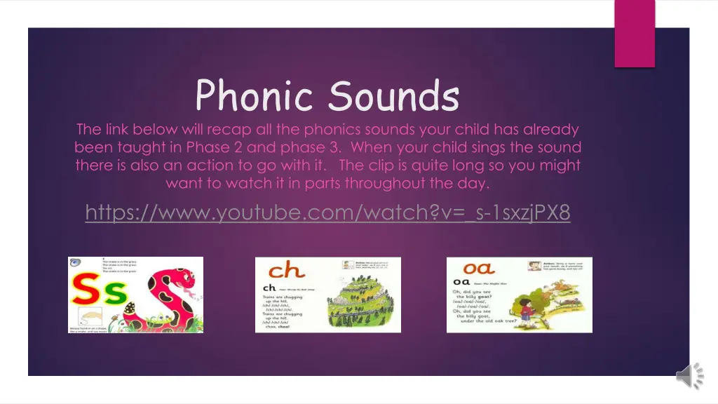 phonic sounds the link below will recap