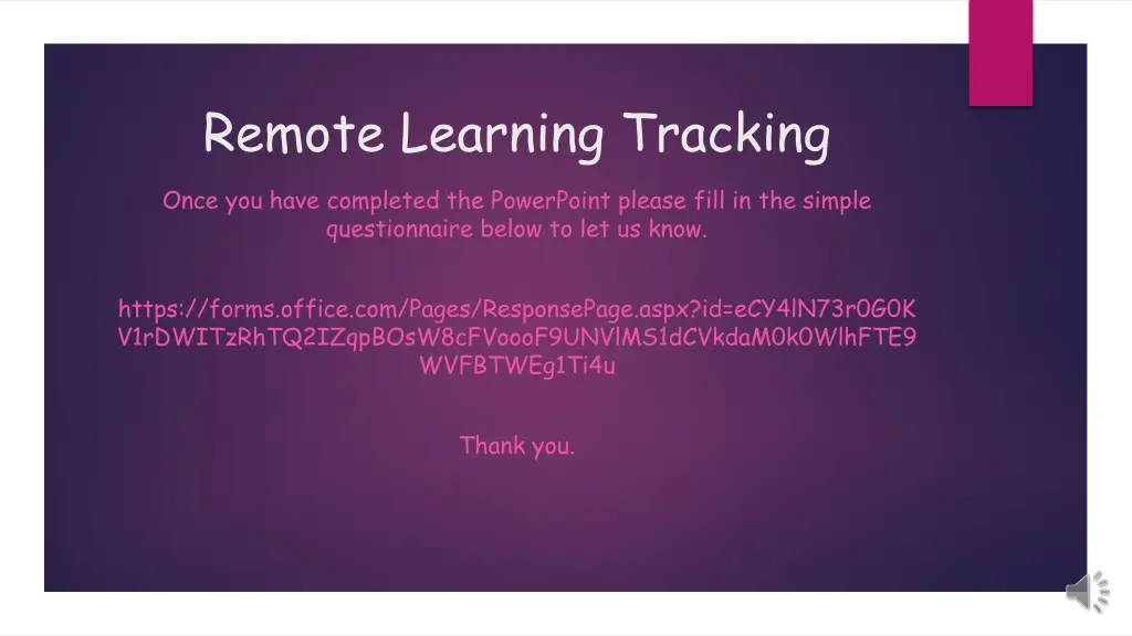 remote learning tracking