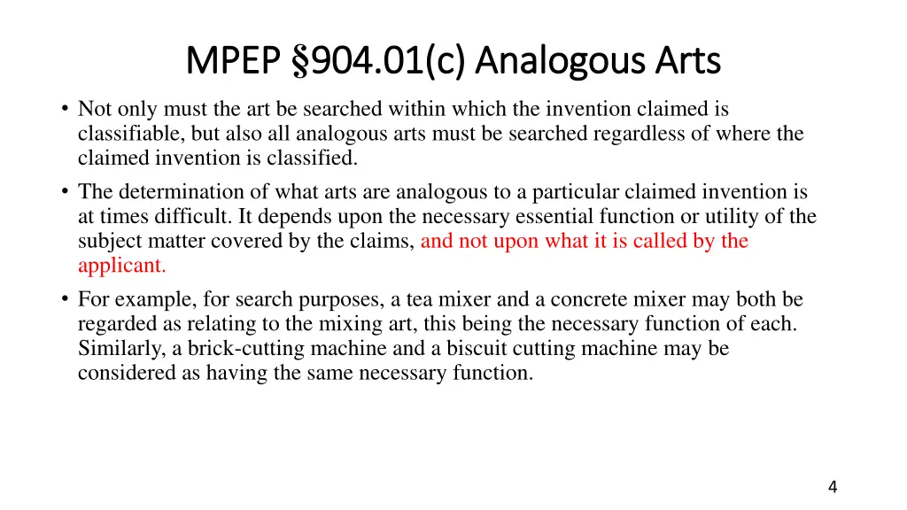 mpep mpep 904 01 c analogous arts