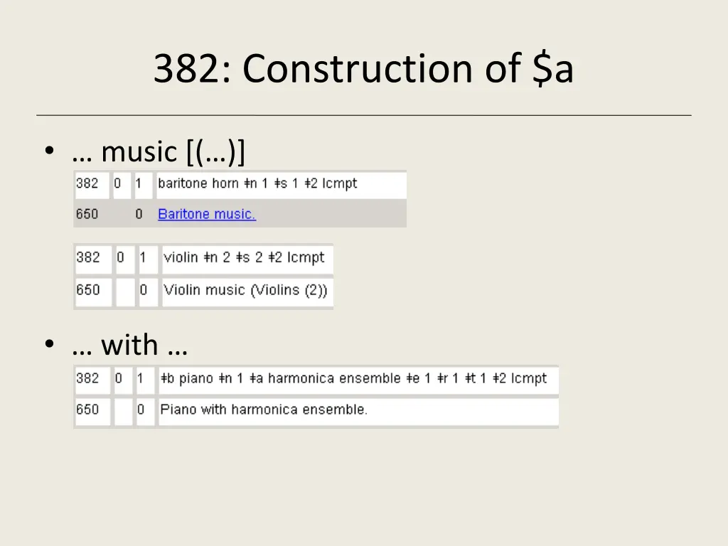 382 construction of a