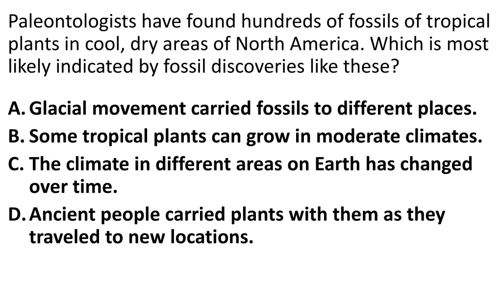 paleontologists have found hundreds of fossils