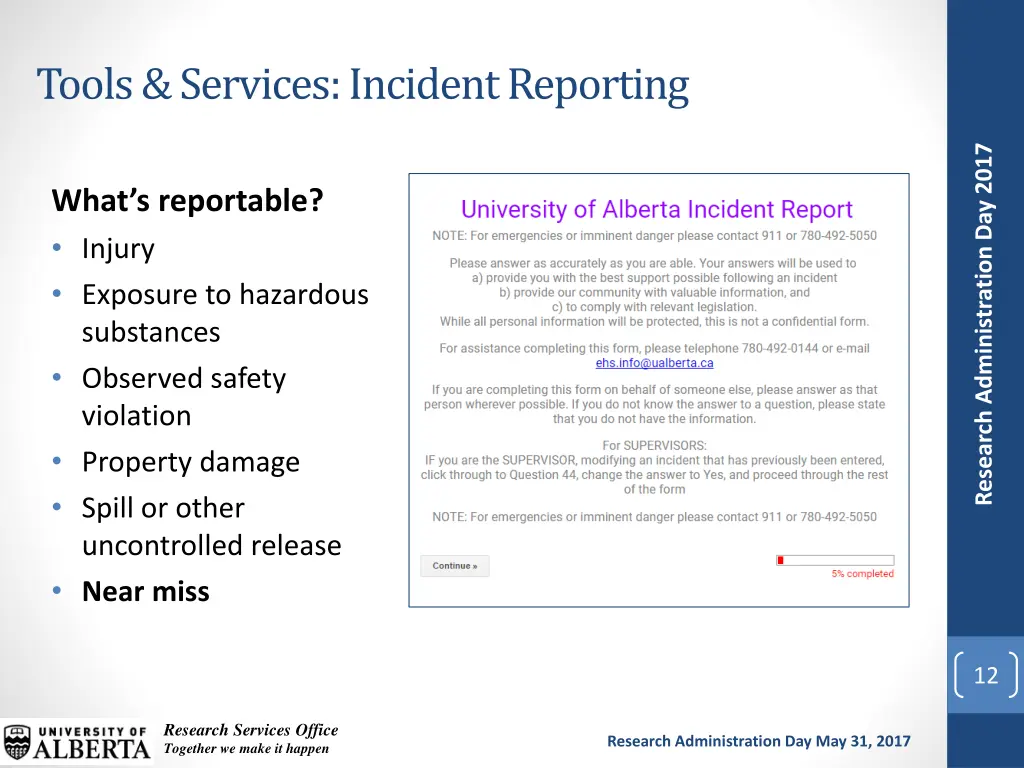 tools services incident reporting