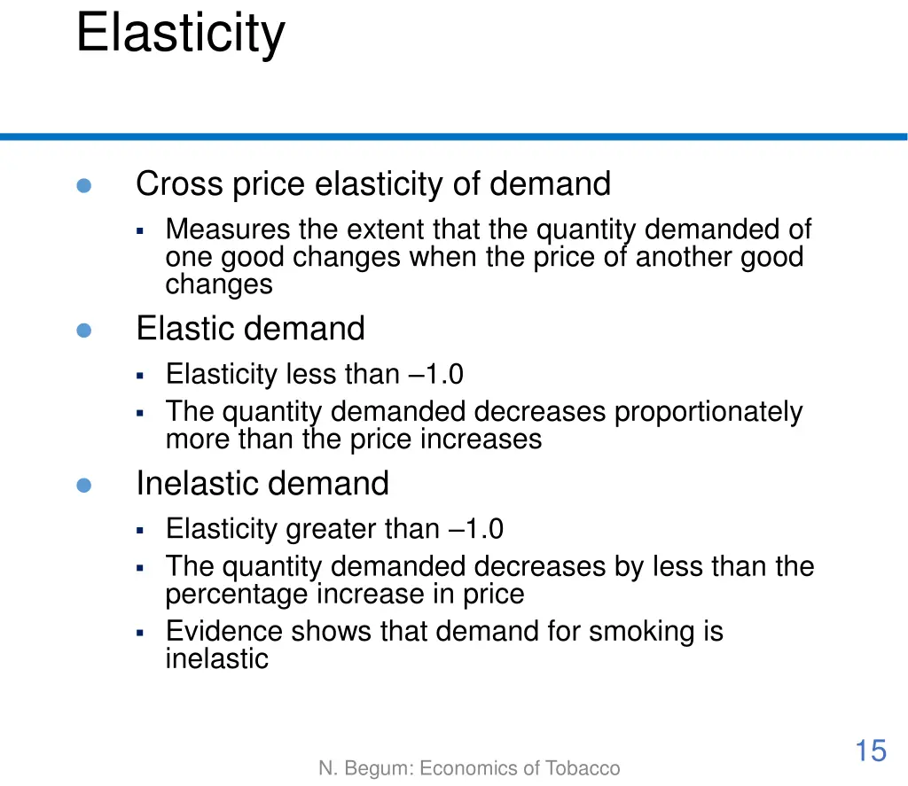 elasticity 1