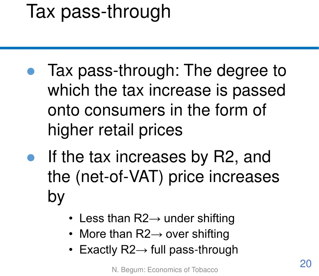 tax pass through