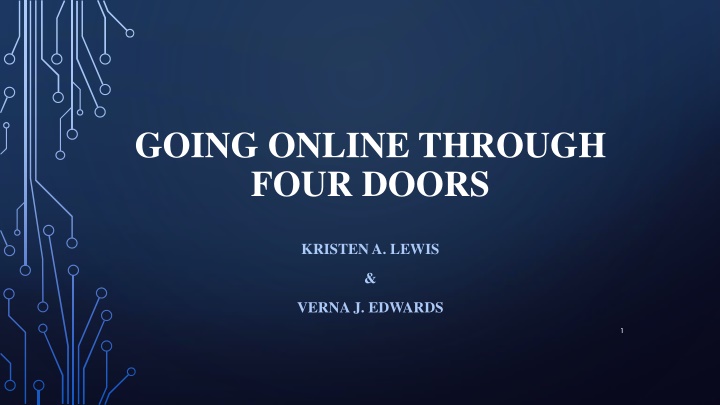 going online through four doors