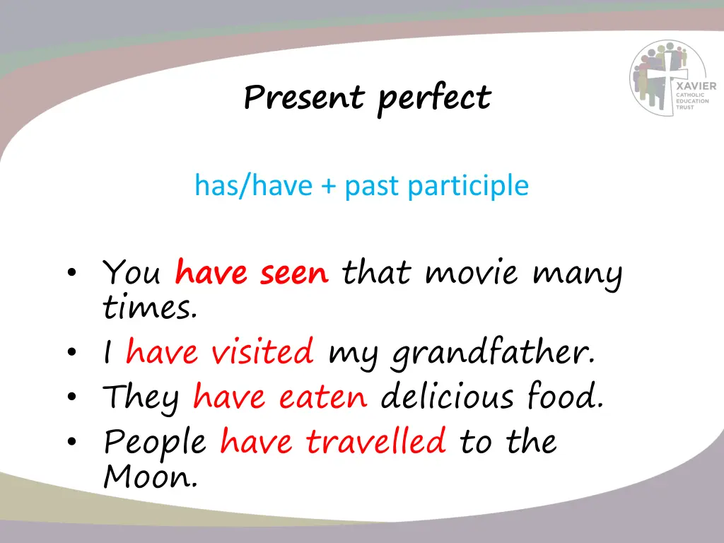 present perfect