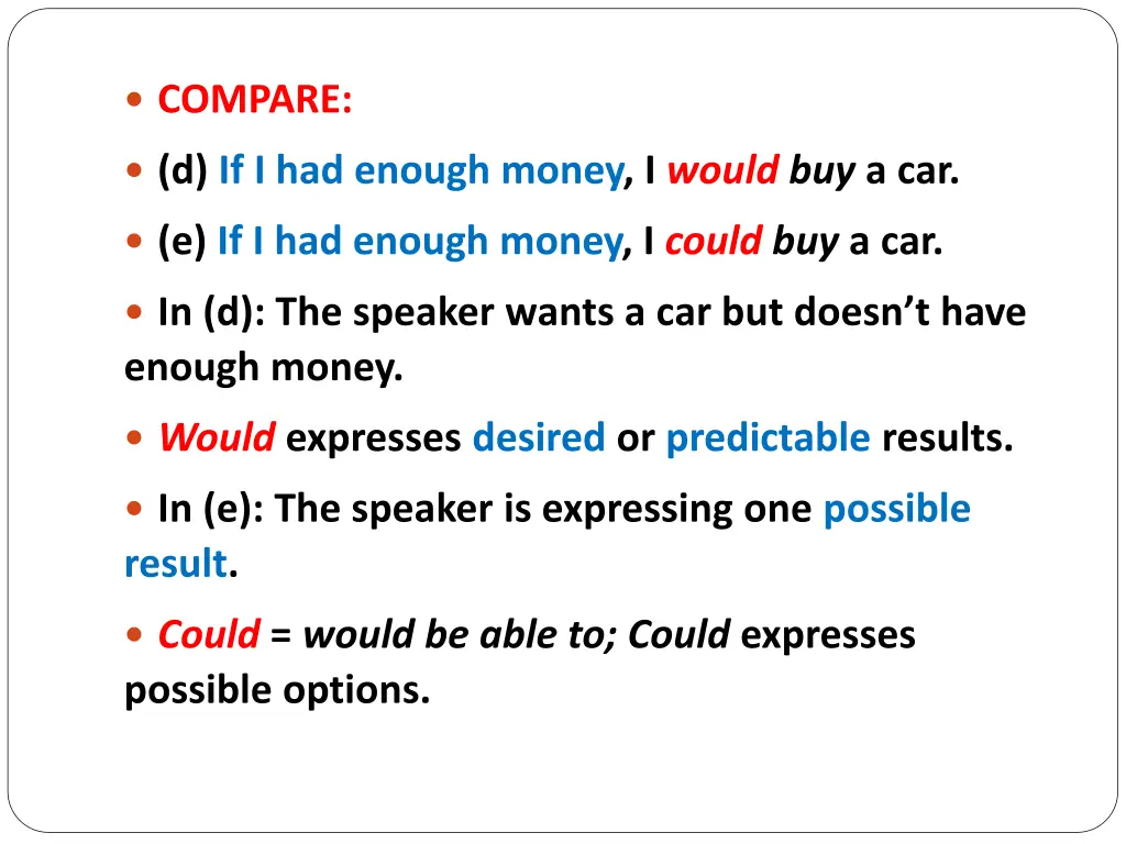 compare