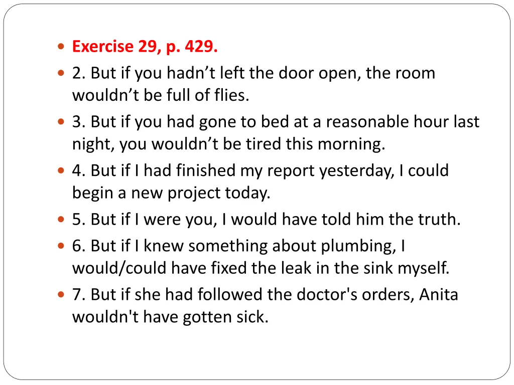 exercise 29 p 429