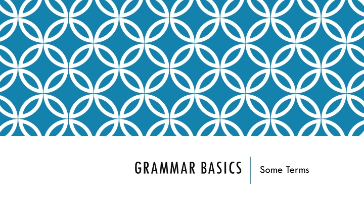 grammar basics