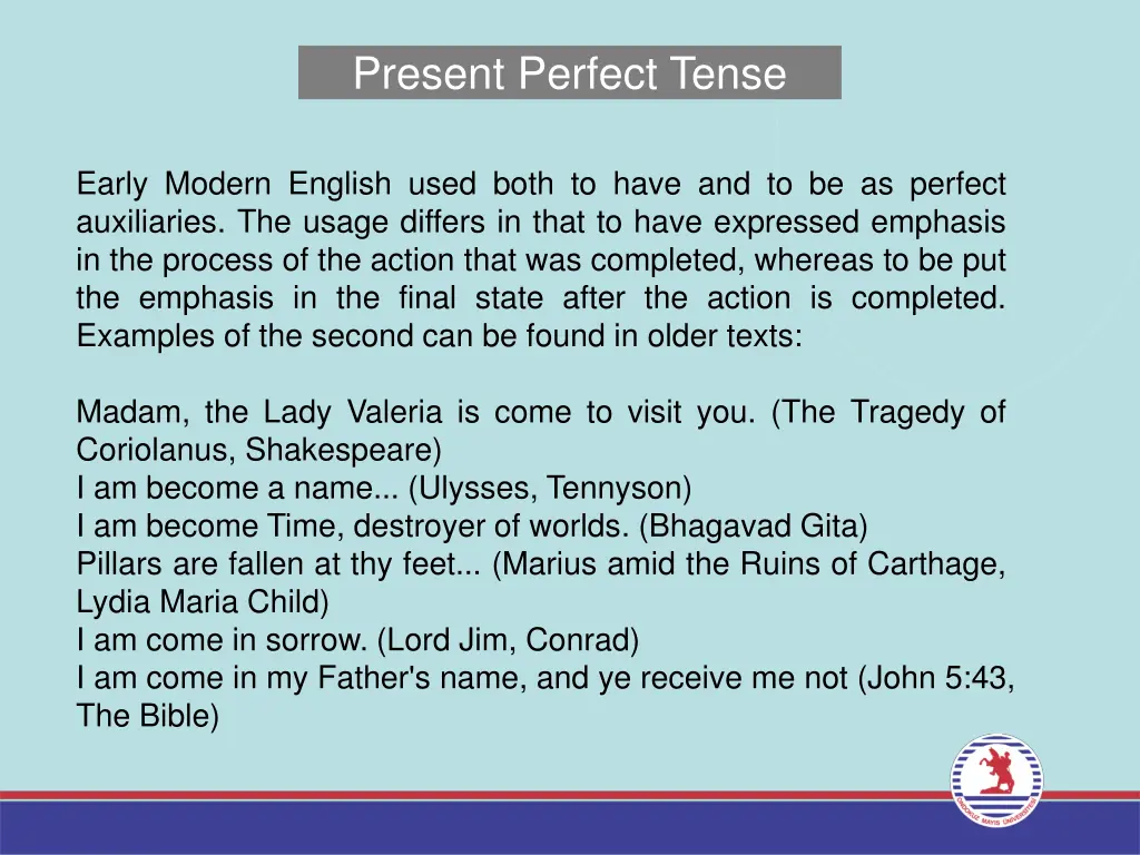 present perfect tense 4