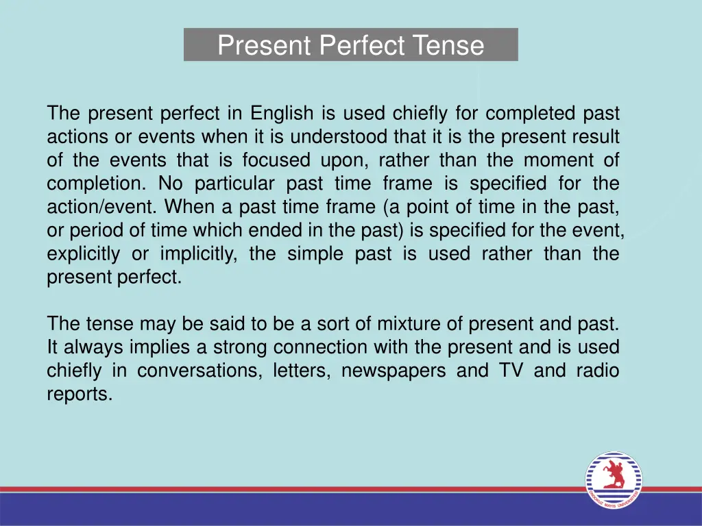 present perfect tense 6