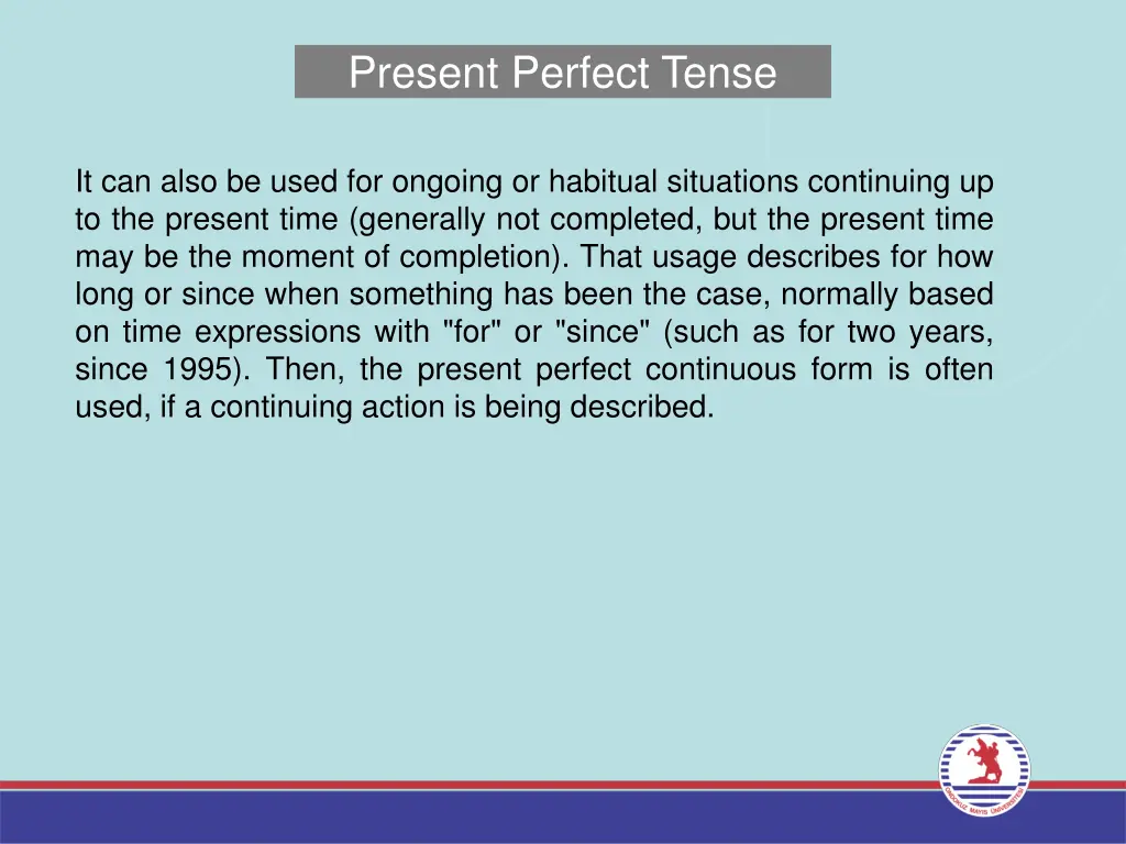 present perfect tense 7