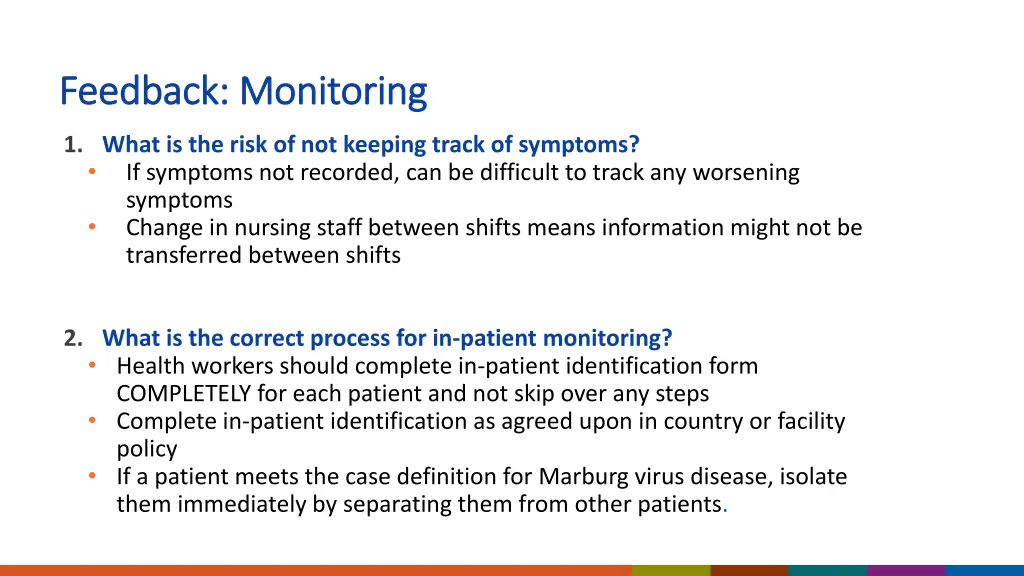 feedback monitoring feedback monitoring