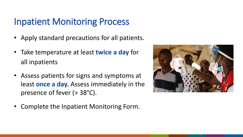 inpatient monitoring process inpatient monitoring