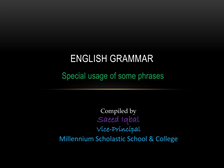 english grammar