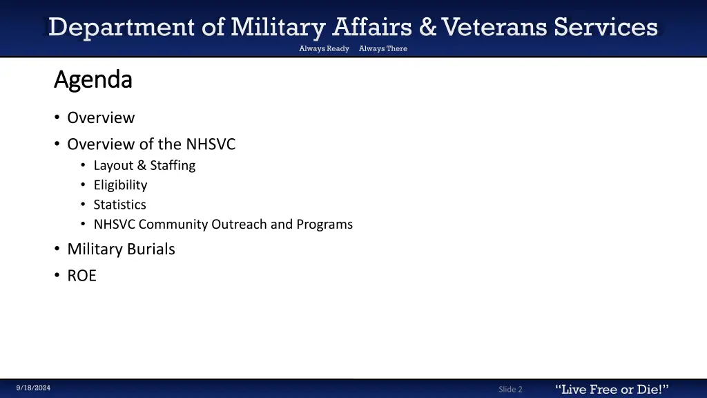 department of military affairs veterans services 1