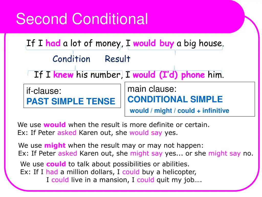 second conditional 1